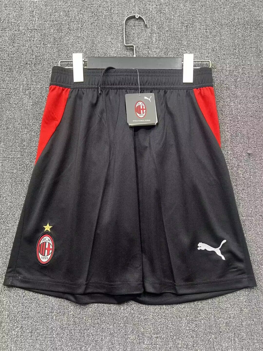 AAA Quality AC Milan 26/27 Home Black Soccer Shorts